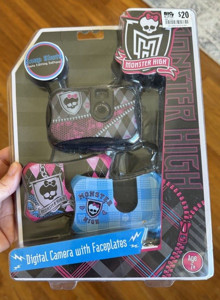 Vintage 2011 Mattel Monster High Digital Camera with 3 Faceplates Item ...