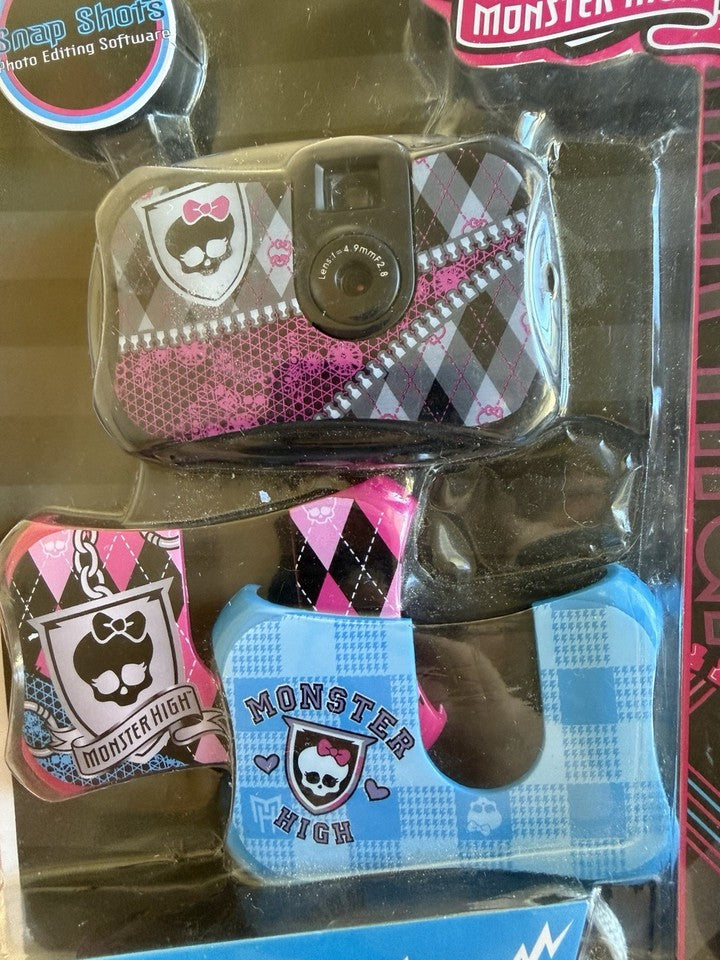 Vintage 2011 Mattel Monster High Digital Camera with 3 Faceplates Item ...