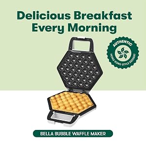 bella Bubble Waffle Maker
