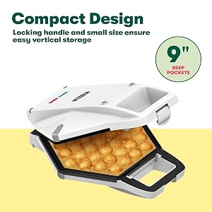 bella Bubble Waffle Maker