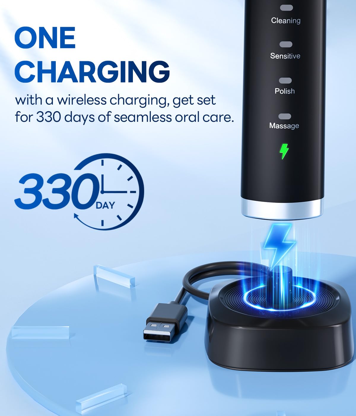 Bymore Electric Toothbrush for Adults