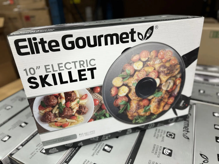 Elite Gourmet EG6207 Scratch Resistant 10.5-inch (2Qt)